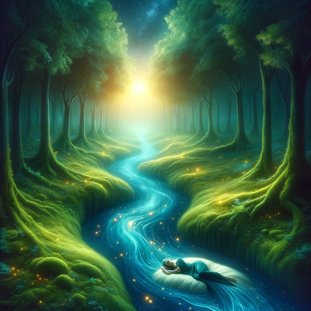 pad omringt door bomen