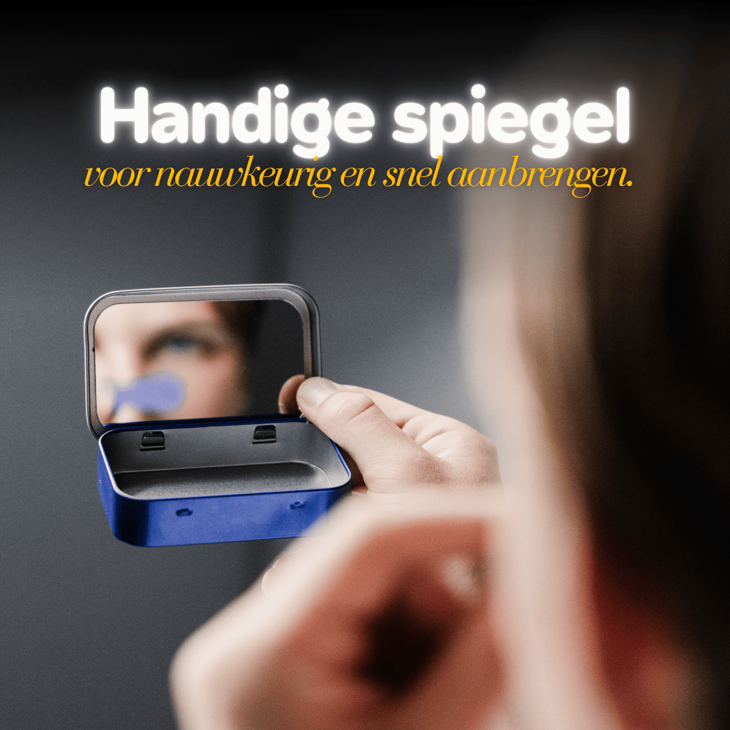 BREATHE Aluminium Case - met Spiegel