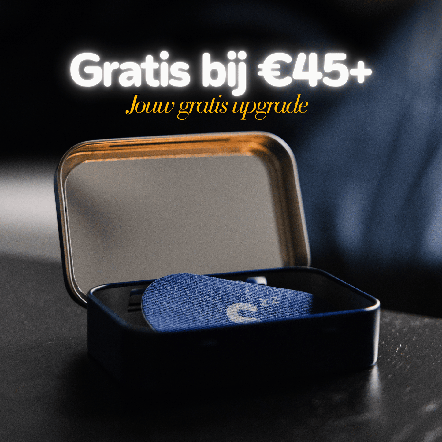 BREATHE Aluminium Case - met Spiegel