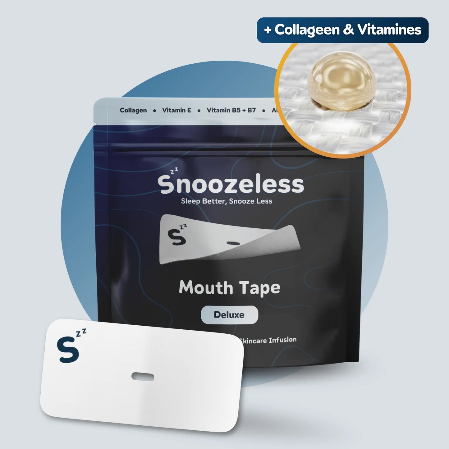 Collageen + Vitamine Mondtape - Met Ademgaatje