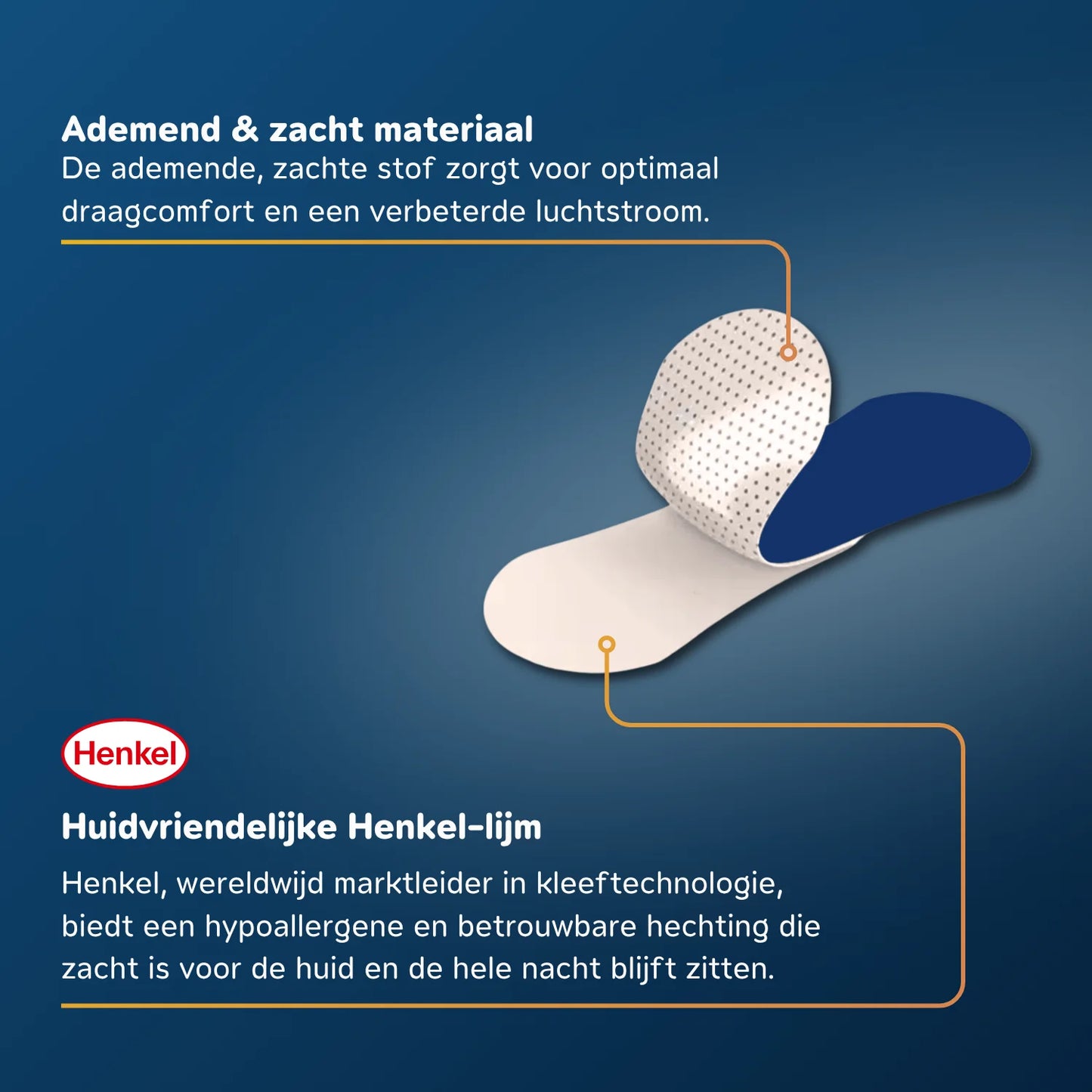 Sport Neusstrips - Instapmodel | Blauw
