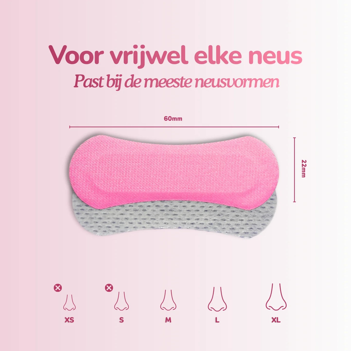 Roze Neusstrips - Classic