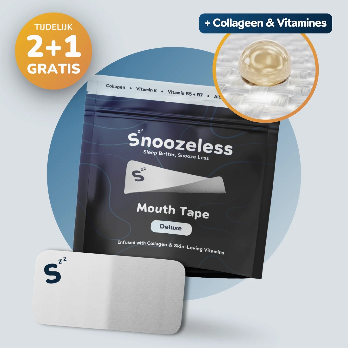 Collageen + Vitamine Mondtape
