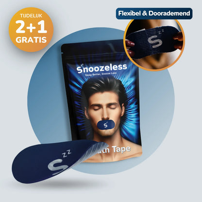Mondtape - Slaap Dieper & Snurk Minder