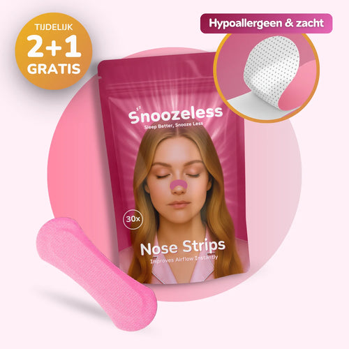 Classic Neusstrips - voor gevoelige huid | Roze