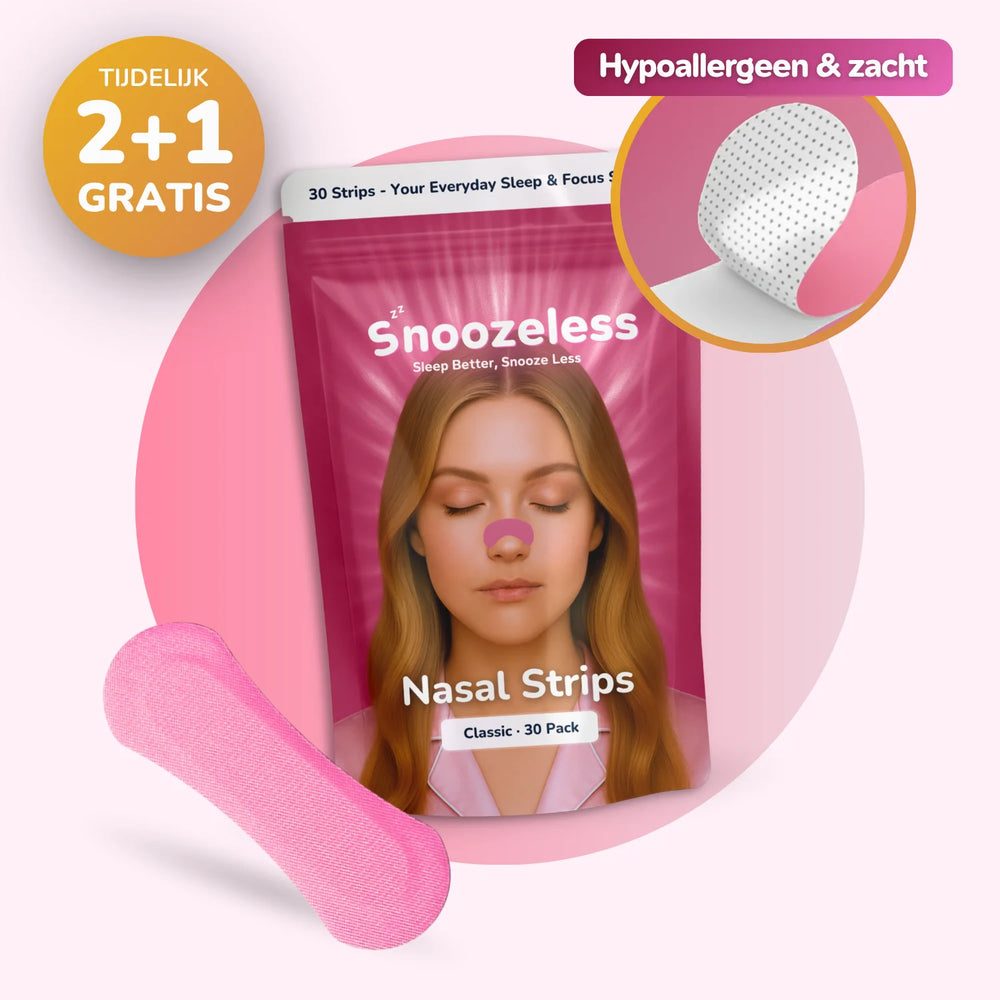 Classic Neusstrips - voor gevoelige huid | Roze
