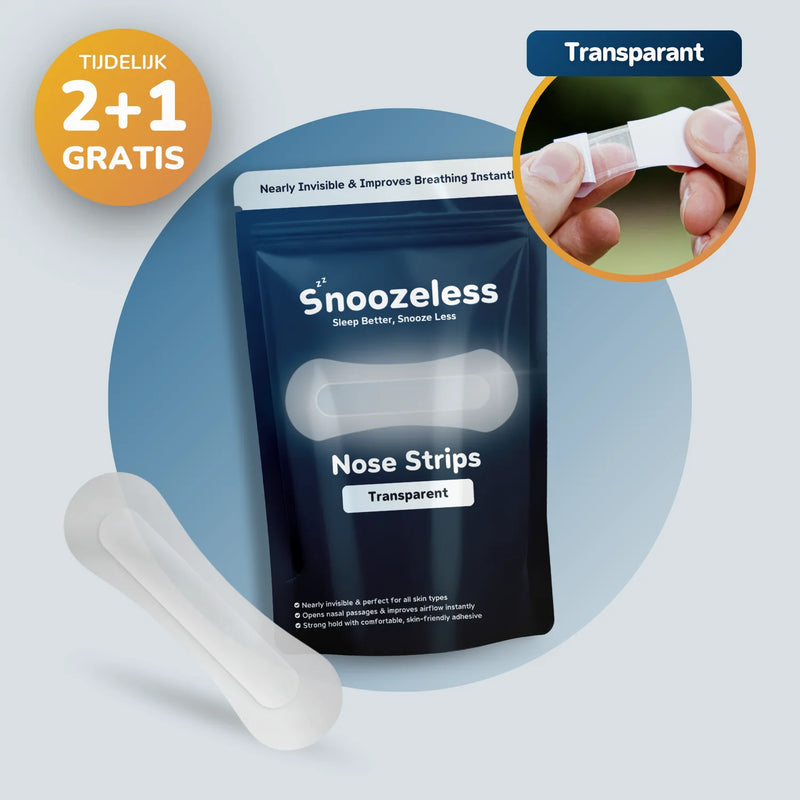 Transparante Neusstrips - Voor Slaap & Sport
