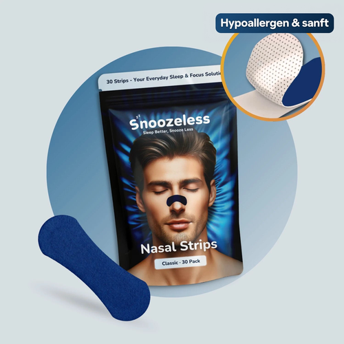 Snoozeless Nasenpflaster Classic, hypoallergen und sanft