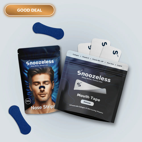 Slaapbundel Deluxe - Neusstrips & Deluxe Mondtape