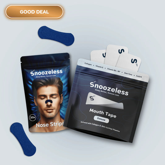 Slaapbundel Deluxe - Neusstrips & Deluxe Mondtape