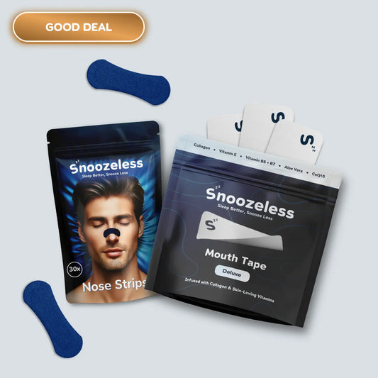 Slaapbundel Deluxe - Neusstrips & Deluxe Mondtape