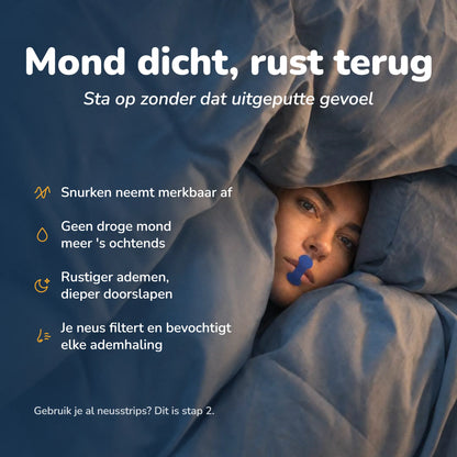 Mondtape Mini - Subtiele Support die Blijft Zitten