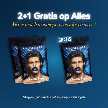 Mondtape - Slaap Dieper & Snurk Minder