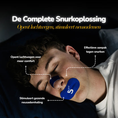 Maximale Ademhaling Bundel - Mondtape & Neusstrips
