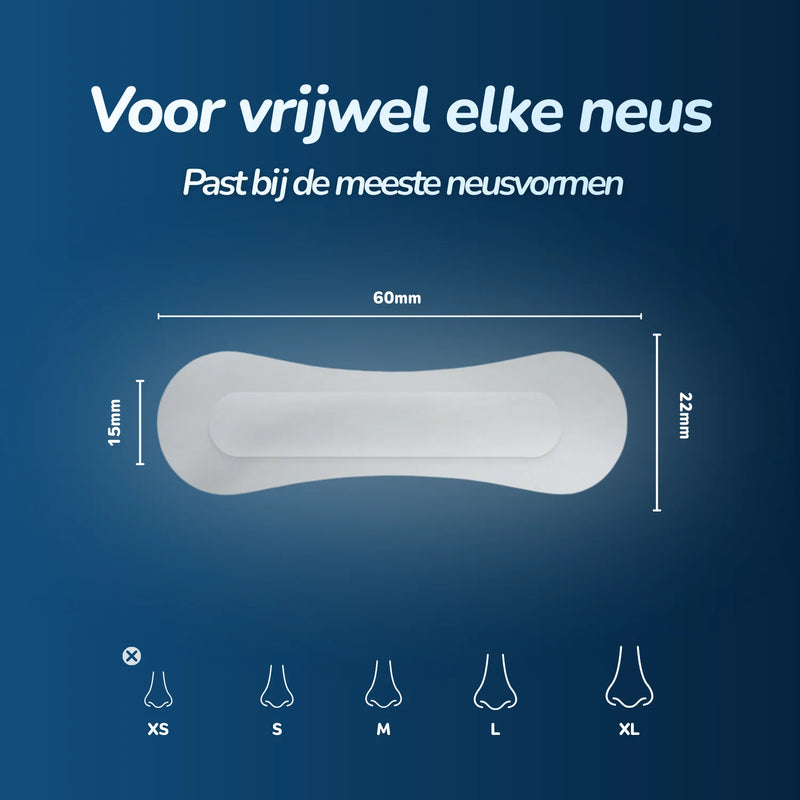 Transparante Neusstrips - Voor Slaap & Sport
