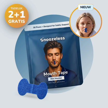 Mondtape Mini - Subtiele Support die Blijft Zitten