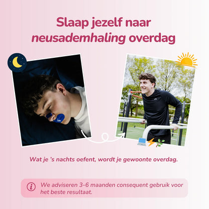 Classic Mondtape - Roze