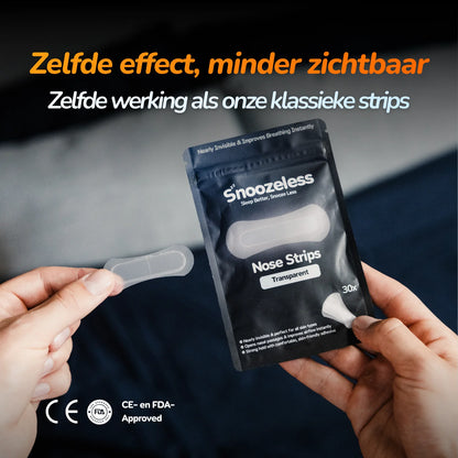 Transparante Neusstrips - Voor Slaap & Sport
