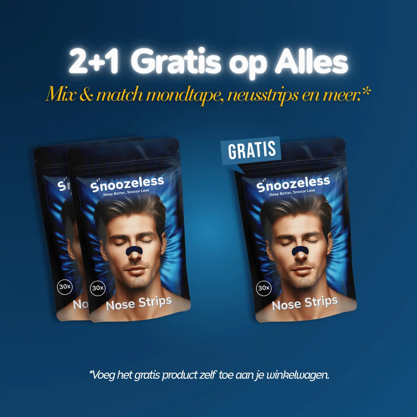 Neusstrips - Adem vrijer & Slaap Dieper