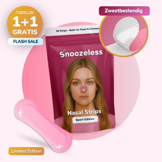 Sport Neusstrips - Zweetbestendig | Roze