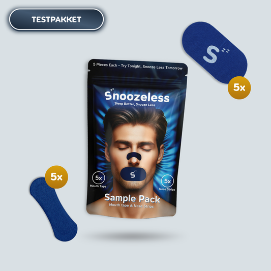 Testpakket - 5x Mondtape & 5x Neusstrips