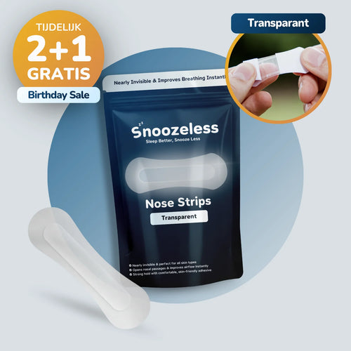 Transparante Neusstrips - Voor Slaap & Sport