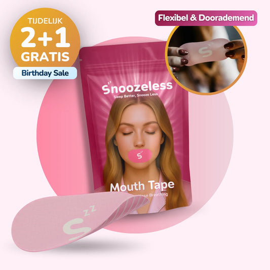 Classic Mondtape - Roze