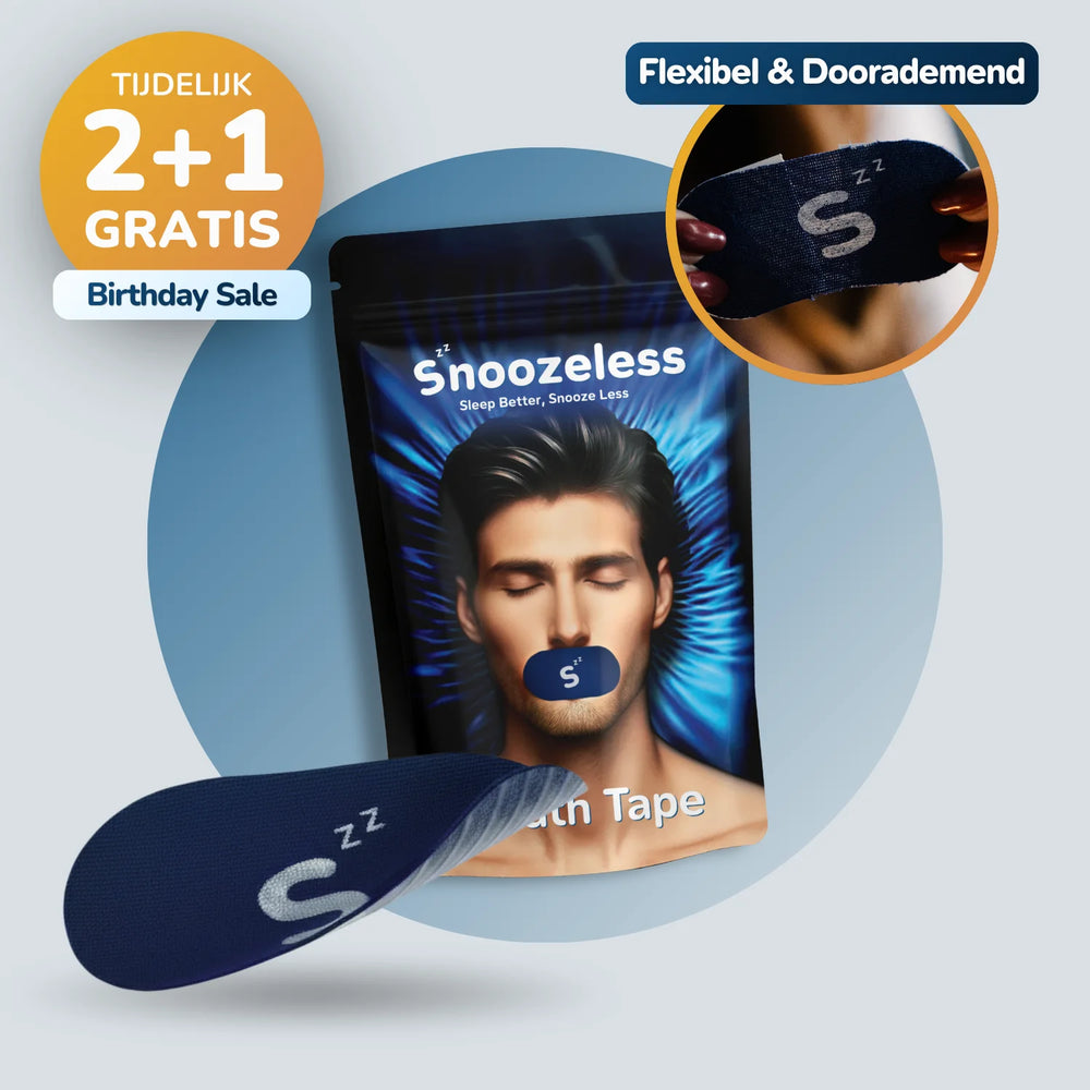 Mondtape - Slaap Dieper & Snurk Minder