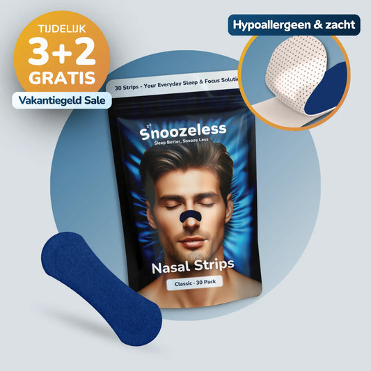 Classic Neusstrips - voor gevoelige huid | Blauw