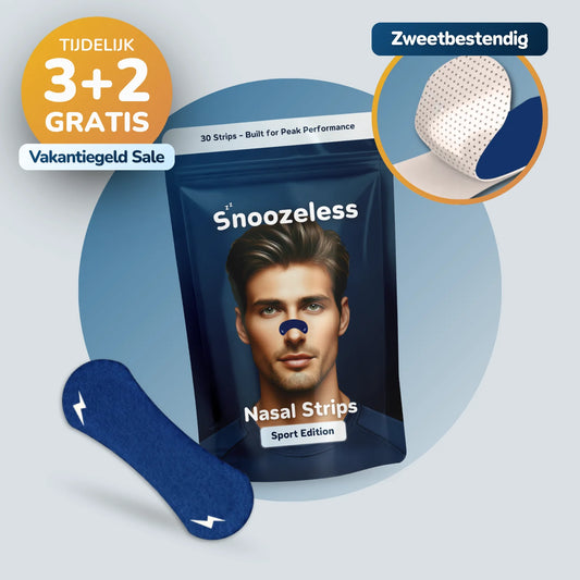 Sport Neusstrips - Zweetbestendig | Blauw