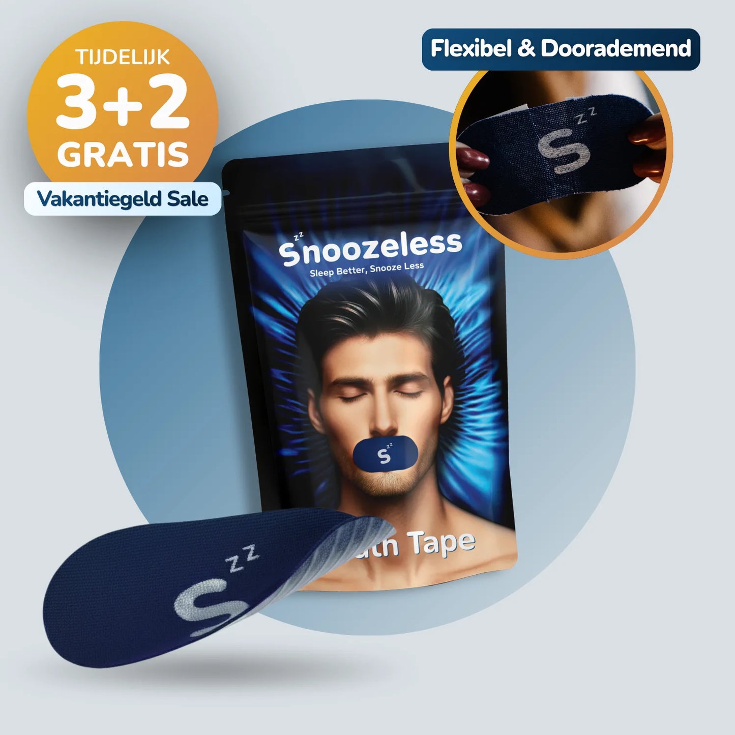 Mondtape - Slaap Dieper & Snurk Minder