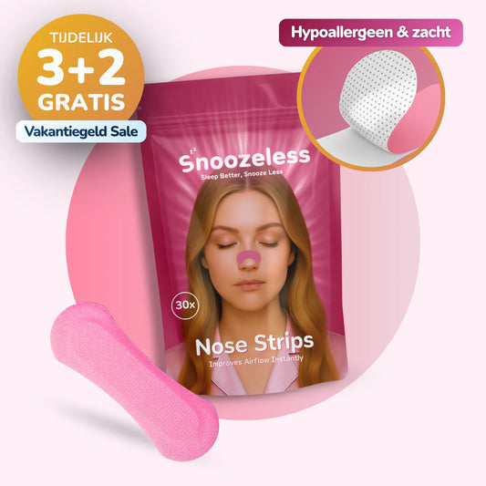 Classic Neusstrips - voor gevoelige huid | Roze