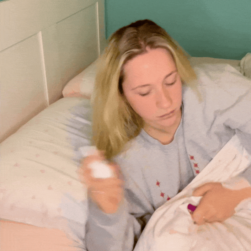Je neus zit dicht omdat je blijft spuiten