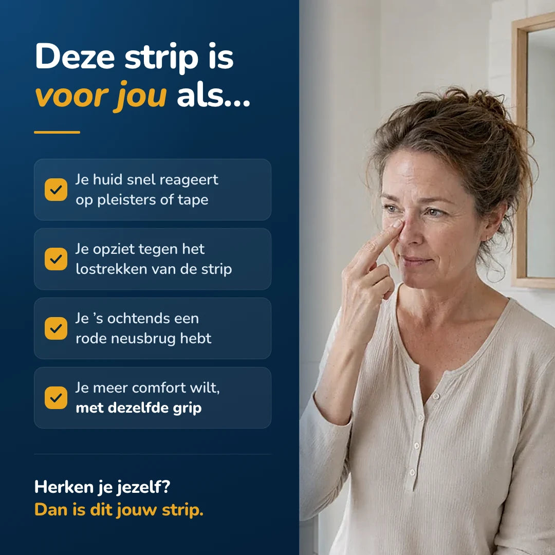 Neusstrips | Voor gevoelige huid